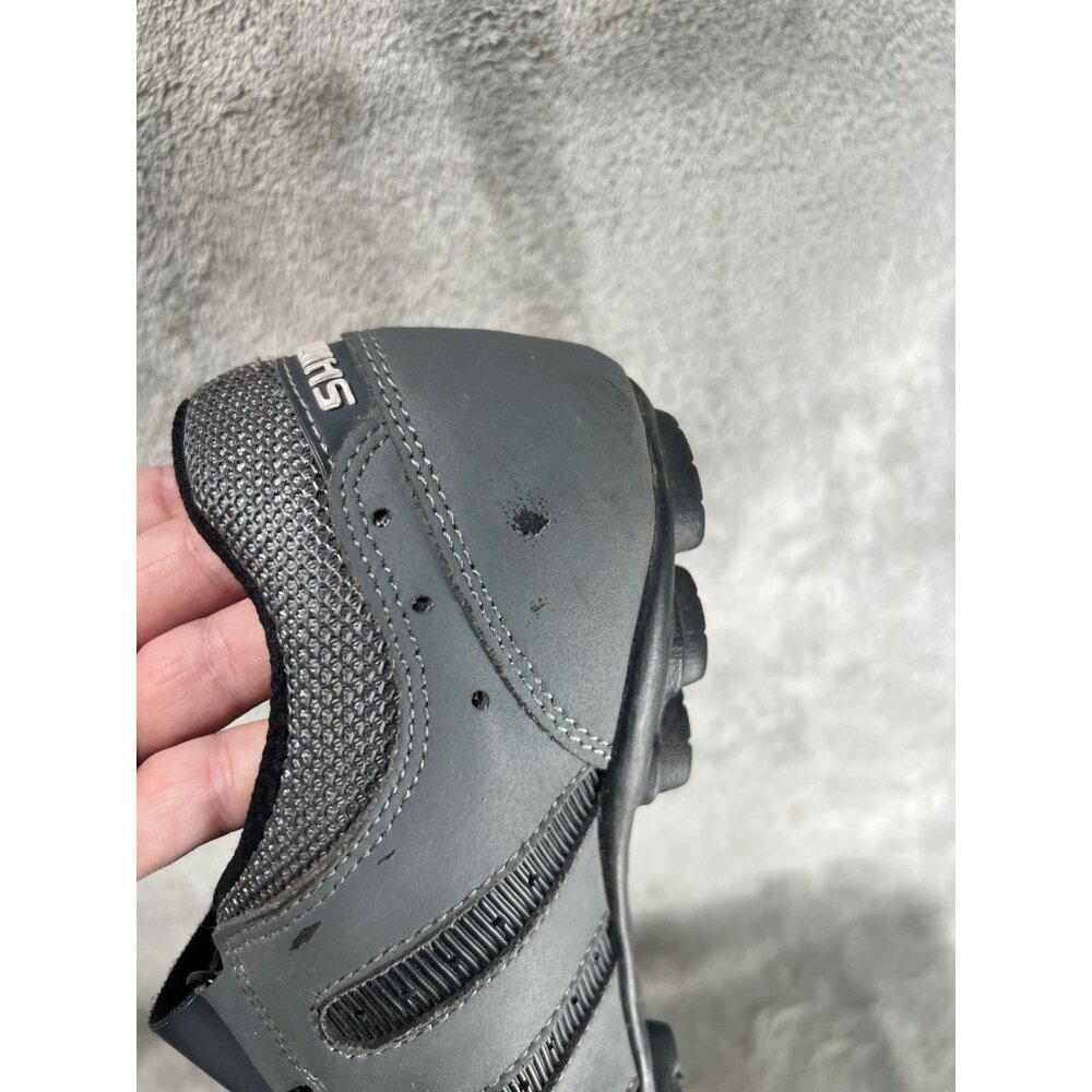 SHIMANO SH-M 120G Men’s Size 9 US Strap Cycling Shoes Gray EU 43 Bicycle - Picture 7 of 8